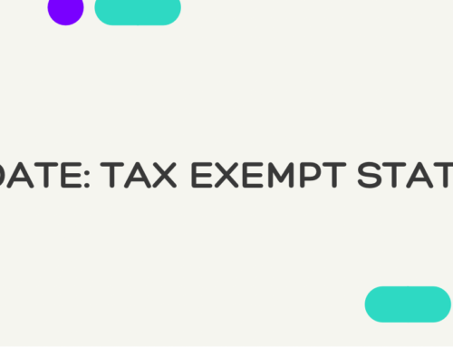 Update: Tax Exempt Status