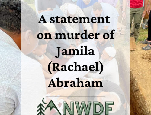 Statement on Murder of Jamila (Rachael) Abraham